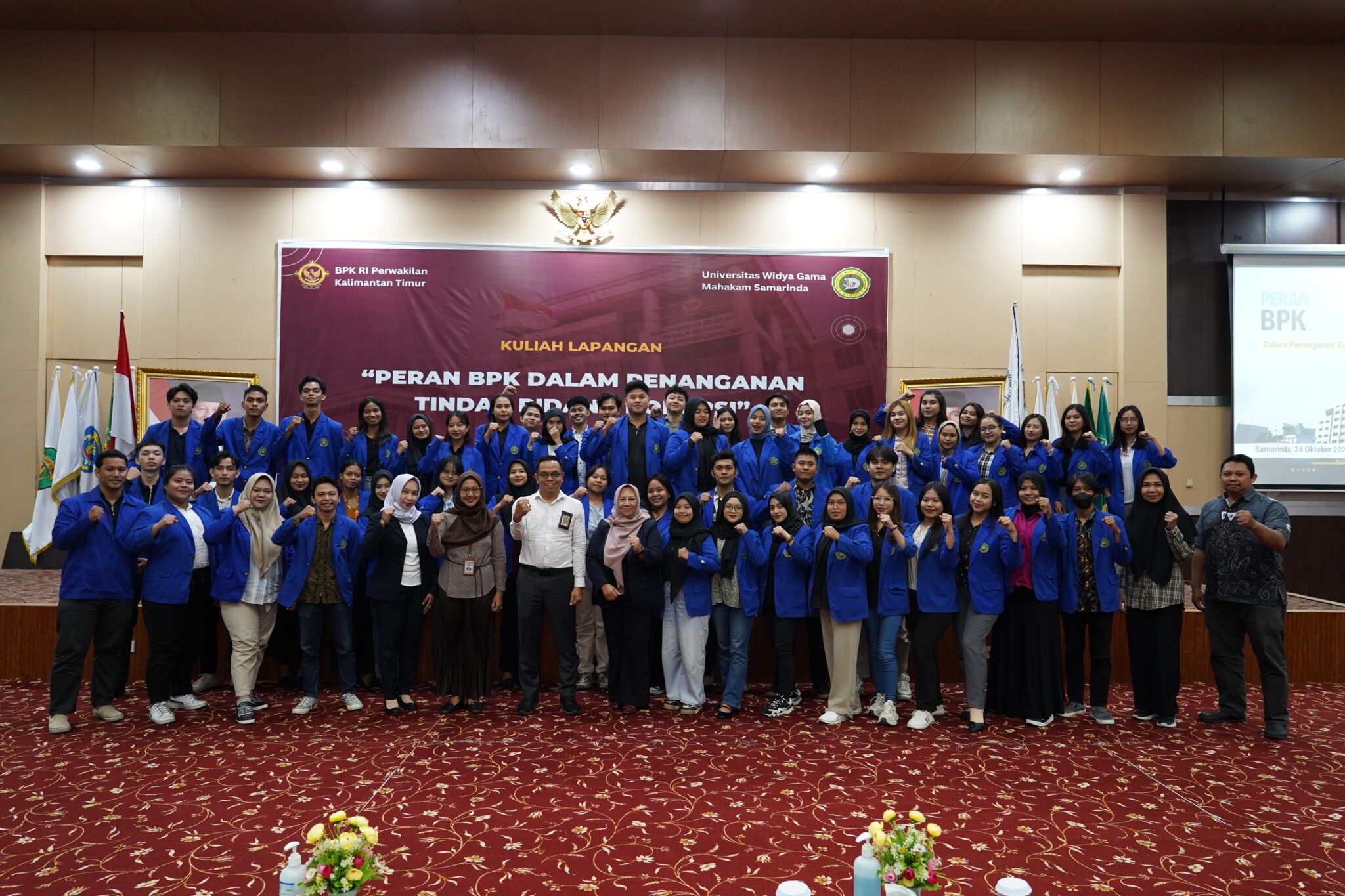 Kuliah Lapangan Mahasiswa Fakultas Hukum ke BPK Kaltim